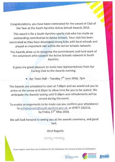 Active Schools Award