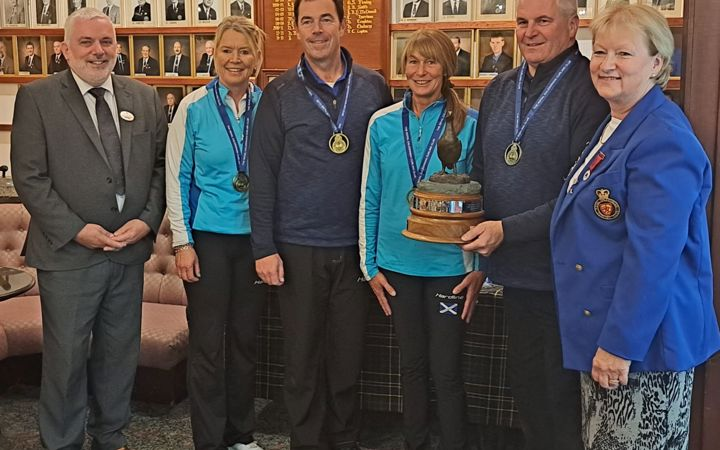 Sorn wins Scottish Mixed Seniors 