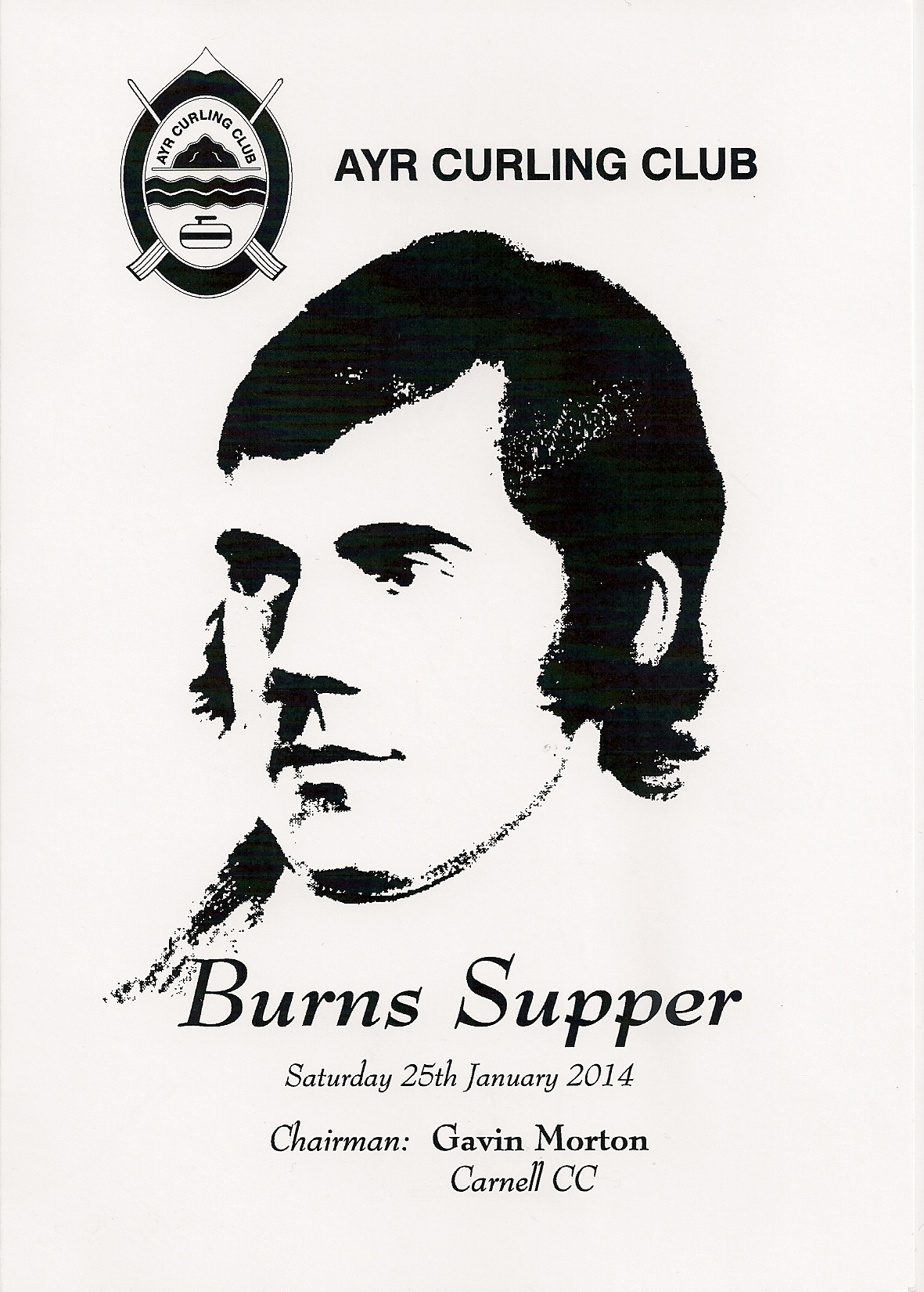 Burns Supper 25th Jan 2014
