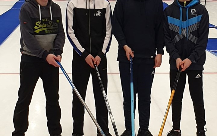 Ayr Juniors win Scottish Curling Skills Competition