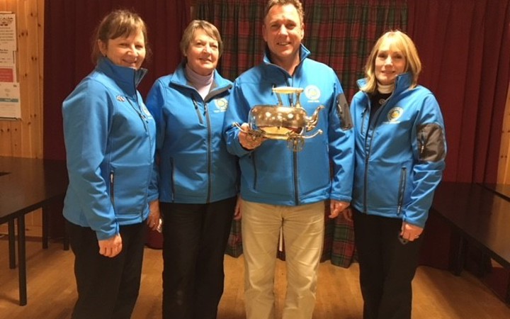 Troon Portland win the Finnie Kettle