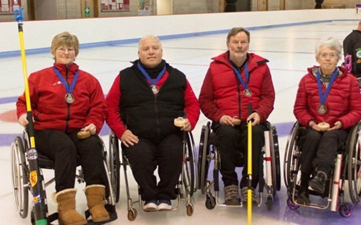 Mhairi wins Scottish Wheelchair Championship Silver