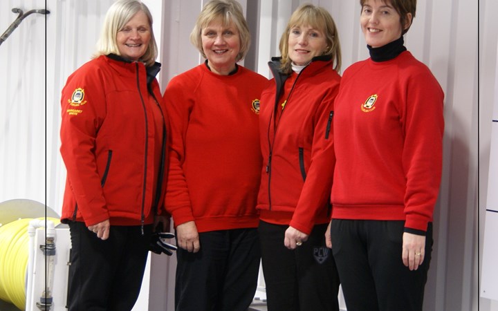 Margaret White's Team come second at One Day Bonspiel
