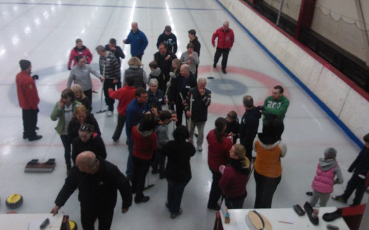 Sunday's Try Curling a Great Success