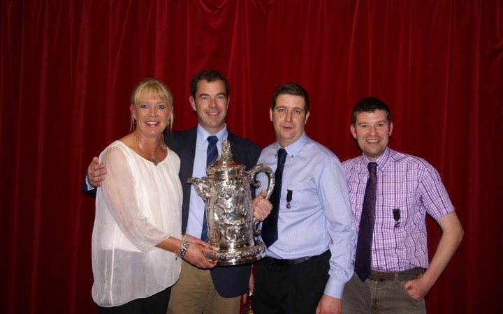 Eglinton Jug winners and winners of highest up ladies rink