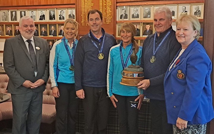 Sorn wins Scottish Mixed Seniors 