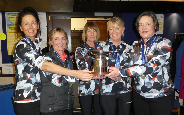 Gail Thomson and her Ayr team win Scottish Seniors