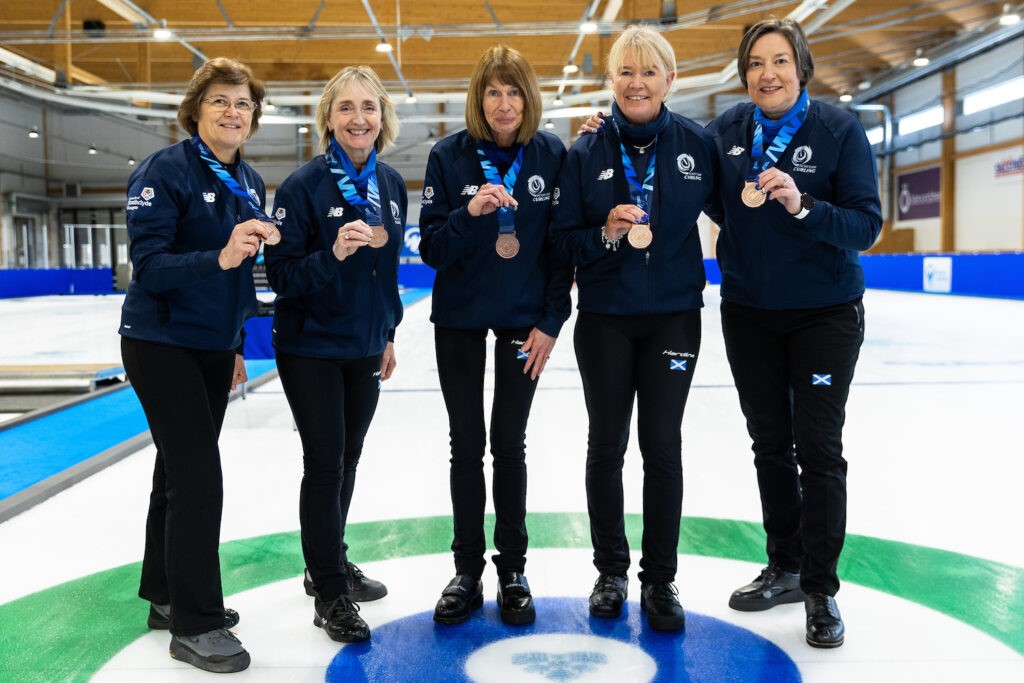 Scotland's Senior Women win Bronze at World Seniors Championships